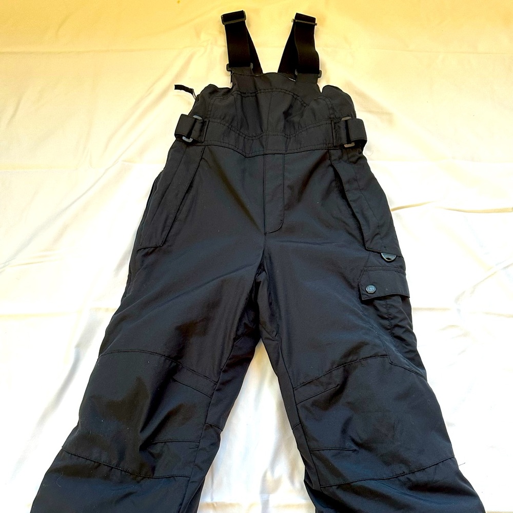 Lands’ End Iron Knee Insulated Winter Snow Bib - Youth Size 8